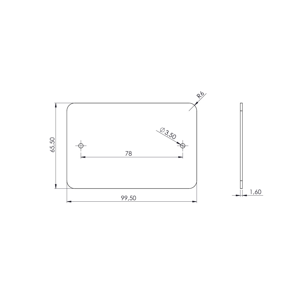 CNC Kesim ABS Kalite Siyah Kutu 3in1 PCB ler için - Görsel 6